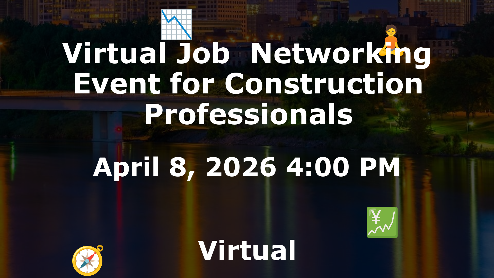 Virtual Job  Networking Event for Construction Professionals event image